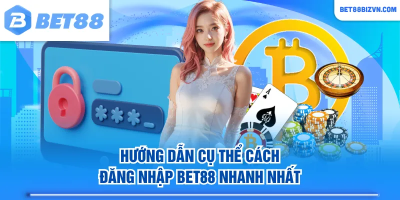 Hướng dẫn cụ thể cách đăng nhập BET88 nhanh nhất